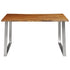 Rustika Rowe -  3 Piece Dining Set Solid Acacia Wood Brown